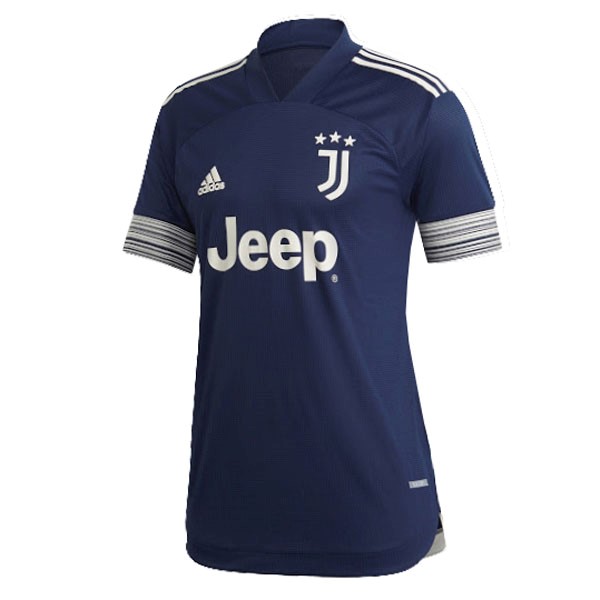 Trikot Juventus Auswarts Damen 2020-21 Blau Fussballtrikots Günstig